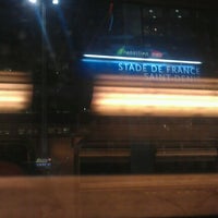 Photo taken at RER Stade de France Saint-Denis [D] by Christophe L. on 9/29/2011