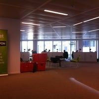 Photo taken at Groupon HQ Belgium by Roald L. on 1/16/2012