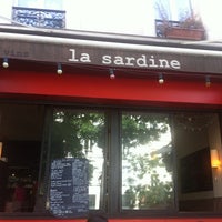 Photo taken at La Sardine by martin p. on 8/19/2012