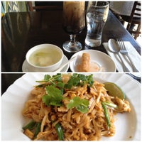 Photo taken at Sri Thai Cafe by nina on 4/17/2012