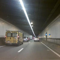 Photo taken at Jubelparktunnel / Tunnel Cinquantenaire by Steven V. on 9/21/2011