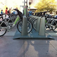 Photo taken at New Balance Hubway by Sean G. on 10/8/2011