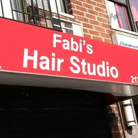 Photo taken at Fabi&#39;s Hair Studio by Crystal L. on 3/28/2012