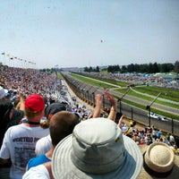 Photo taken at IMS Oval Turn Three by Jonathan G. on 5/27/2012