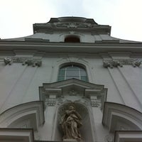 Photo taken at Kaasgrabenkirche by Klaus M. on 3/11/2012