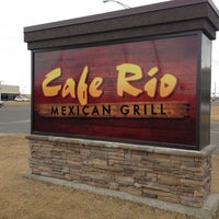 Photo taken at Cafe Rio Mexican Grill by Adam G. on 2/14/2012