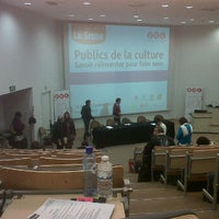 Photo taken at IHECS (Auditoires St. Jean) by Charlotte B. on 10/19/2011