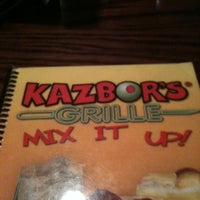 Photo taken at Kazbor&amp;#39;s Grille by ᴡ W. on 5/20/2011