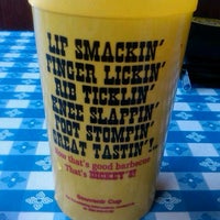 Photo taken at Dickey&amp;#39;s Barbecue Pit by Allan W. on 4/11/2012