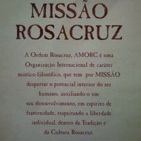 Photo taken at Loja Rosacruz Santana, AMORC by Yuri A. on 7/2/2011