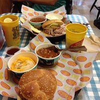 Photo taken at Dickey&amp;#39;s Barbecue Pit by Marcelo G. on 4/25/2012
