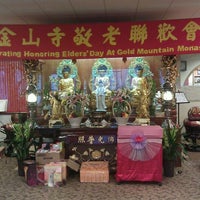 Photo taken at Golden Mountain Sagely Monastery by Wenz C. on 10/25/2011
