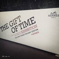 8/10/2012にSがHermes Gift Of Time Exhibition @ Tanjong Pagar Railway Stationで撮った写真