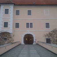 Photo taken at Schloss Vösendorf by Natascha L. on 12/29/2011