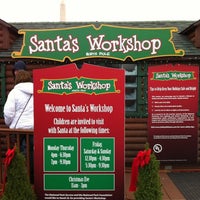 Photo taken at Santa&#39;s Workshop by Jason D. on 12/17/2011