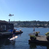 Photo taken at Seattle Houseboat Community by Heather W. on 9/1/2012