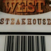Photo taken at West Steakhouse by Guillermo C. on 8/17/2012