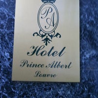 Photo taken at Hotel Prince Albert Louvre by Olivier B. on 5/4/2012