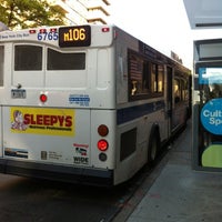 Photo taken at MTA Bus - W 96 St &amp;amp; Broadway (M96/M106) by Leigh S. on 4/27/2012