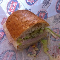 Photo taken at Jersey Mike&amp;#39;s Subs by Kerry K. on 2/6/2012