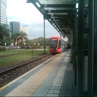 Photo taken at Estación Corrientes  [Línea Tranvía del Este - Celeris] by Néstor P. on 3/12/2012