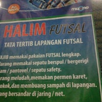 Photo taken at Halim Futsal by Randy D. on 4/19/2012
