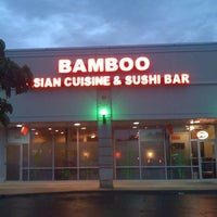 Photo taken at Bamboo Asian Cuisine &amp;amp; Sushi Bar by Menu G. on 7/26/2012