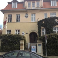 Photo taken at Latvian Embassy Vienna by Madara E. on 2/18/2012