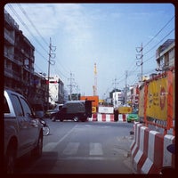 Photo taken at Bang Khun Non Intersection by Sixth Sikares E. on 6/5/2012