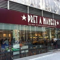 Photo taken at Pret A Manger by Jonathan H. on 8/4/2012