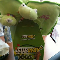 Photo taken at SUBWAY by Helen on 7/28/2012
