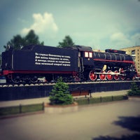 Photo taken at Паровоз «Л-3238» by Andrey M. on 6/2/2012