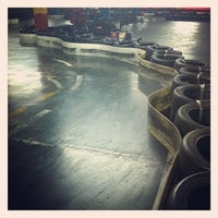 Photo taken at Top Kart Indoor by Douglass F. on 7/14/2012