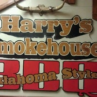 Photo taken at Harry&amp;#39;s Oklahoma Style Smokehouse BBQ. by Christi S. on 2/25/2012