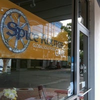 Photo taken at Spice Routes Café (at the Morean Arts Center) by Betty Boo Is Doin The Do on 4/16/2012