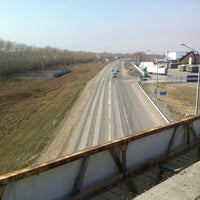 Photo taken at Заброщенный Жд Мост by Alex B. on 4/14/2012