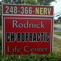 Photo taken at Rodnick Chiropractic Clinic by Todd G. on 8/7/2012