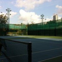 Photo taken at Ari Tennis Court by มยุรี T. on 4/13/2012