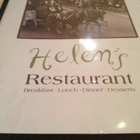 Photo taken at Helen&amp;#39;s Restaurant by Marsh S. on 2/10/2012