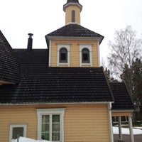 Photo taken at Östersundomin kirkko by Sakari H. on 4/14/2012