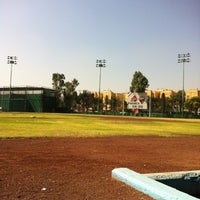 Photo taken at Parque De Beisbol De Pemex by Erick V. on 6/3/2012