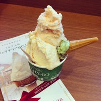 Photo taken at Premium Gelato MISAO 三井アウトレットパーク倉敷店 by chisato1975 on 5/27/2012