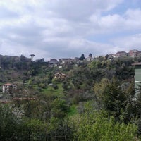 Photo taken at Castelnuovo di Porto by roberta s. on 4/1/2012