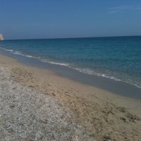 Photo taken at Spiaggia del Malpasso by Giovanni A. on 9/27/2011