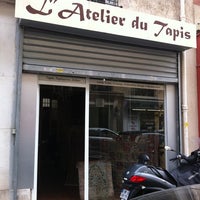 Photo taken at L&amp;#39;Atelier du Tapis by William N. on 4/4/2012