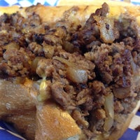 Photo taken at Granite&amp;#39;s Famous Cheesesteaks &amp;amp; Wings by Jessica R. on 6/4/2012