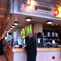Photo taken at 360 Gourmet Burritos - One Market by Nate G. on 1/7/2011