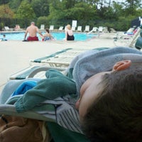 Photo taken at The Preserve at Fall Creek Community Pool by Bryce W. on 7/8/2012