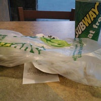 Photo taken at SUBWAY by A on 2/21/2012