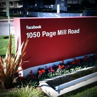 Photo taken at Facebook 1050 Building 1 by Adrien J. on 10/28/2011